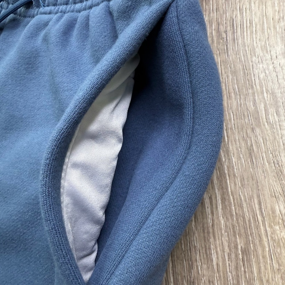 Drmers Club Mens Blue Drawstring Waist Fleece Comfort Pocket Sweat Short Size S - Picture 5 of 13